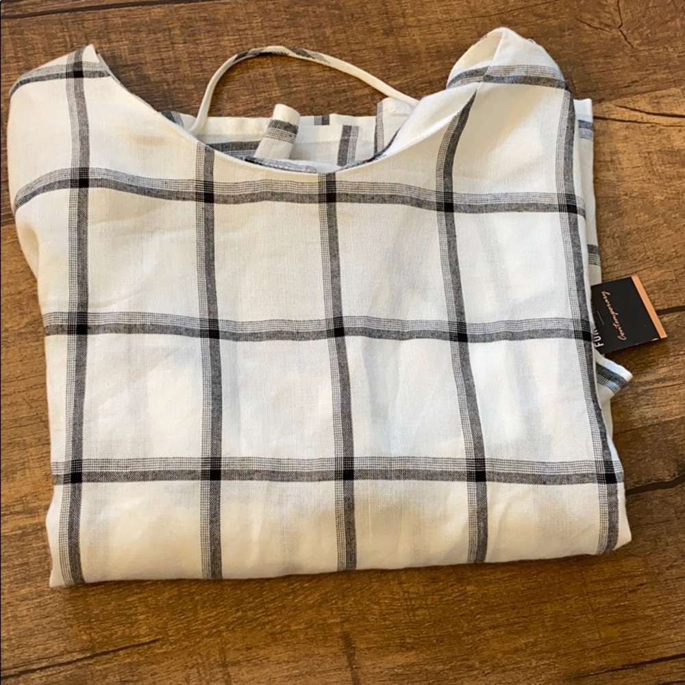 Plaid blouse 🟣🟣